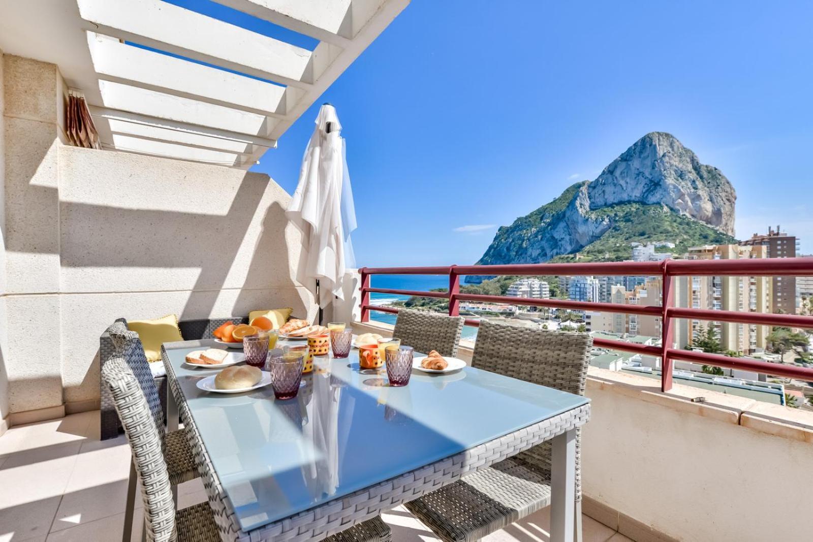 Apartamentos Zafiro Atico Calpe Kültér fotó